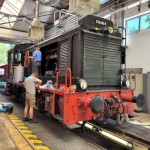 V36 406 - Motor-Ölwechsel (18.05.2022 - Foto: Wolfgang Rotzler)