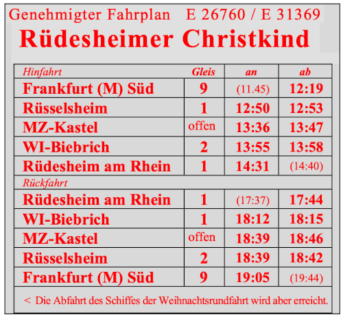 genehmigter Fahrplan - HEF Rüdesheim 2022