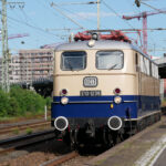 Sonderzug nach Völklingen mit E10 1239 (26.08.2023 - Foto: Simon Klinz)