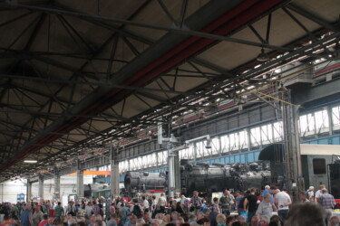 zu Besuch im Dampflokwerk Meiningen