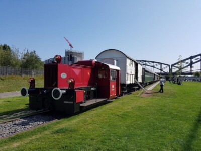 322 607-3 beim ersten Einsatz auf der Hafenbahn nach der Hauptuntersuchungen (EZB - 05.09.2021)