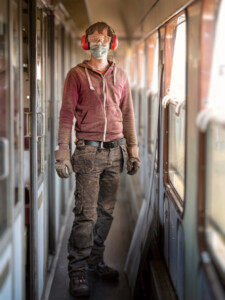 Arbeiten an den BM Wagen - Austausch der Seilzüge (März 2022)