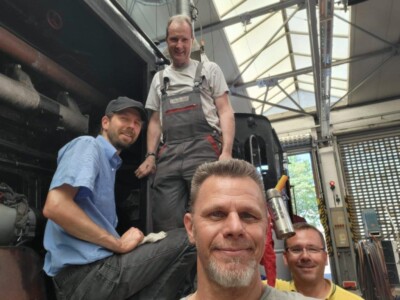 236 406-5 - Motor-Ölwechsel (18.05.2022 - Foto: Oliver Kraatz)