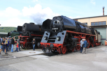 Eindrücke von den Meininger Dampfloktagen (2.9.2017)