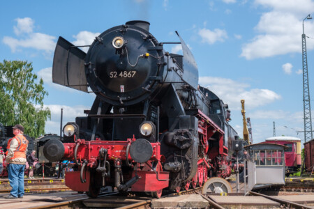 52 4867 zu Gast bei den Kranichsteiner Bahnwelttage 2023 (18/20/21.5.2023 - Foto: Birger Schwarz)