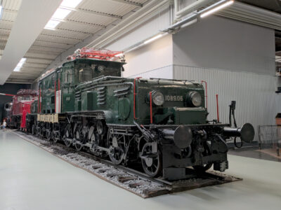 Verkehrsmuseuim Sinsheim: 1089.06 der ÖBB (Foto: Simon Klinz)